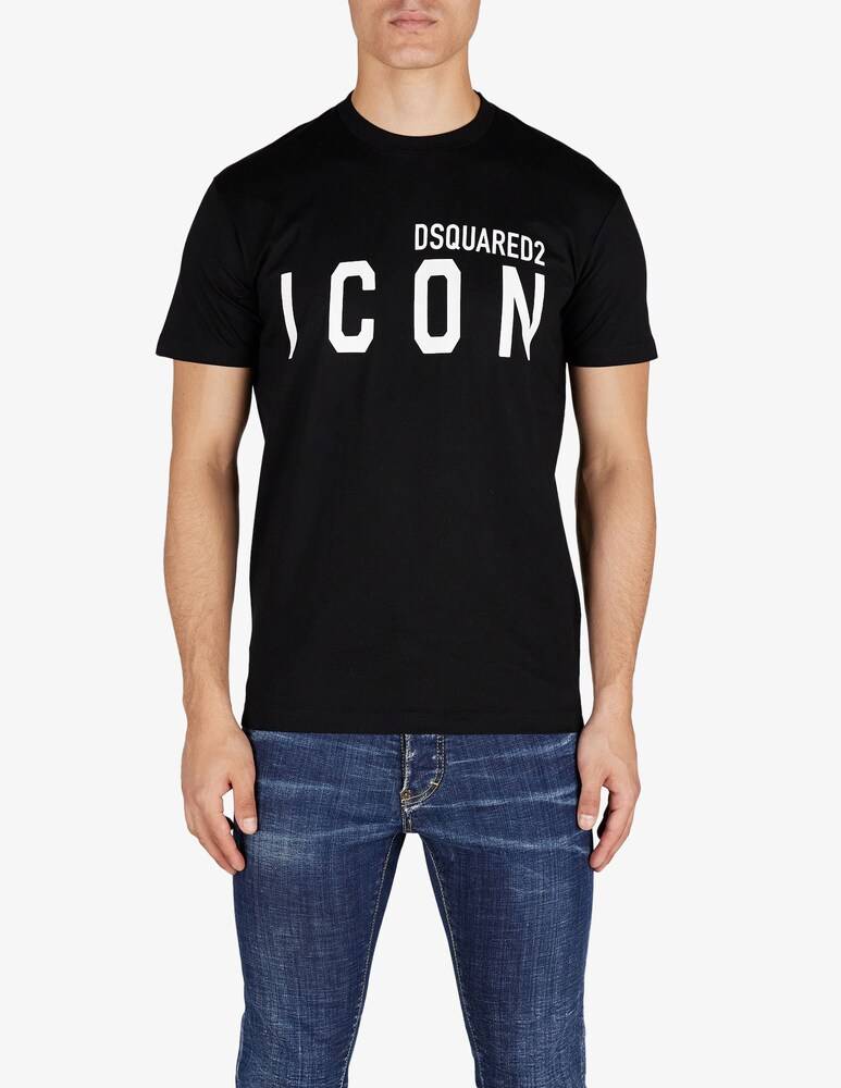 Dsquared2 Maglietta icon logo grande