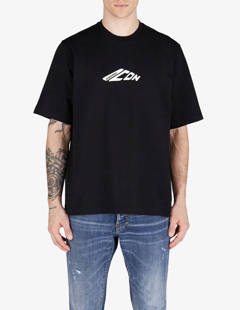 Dsquared2 Maglietta icon logo piccolo