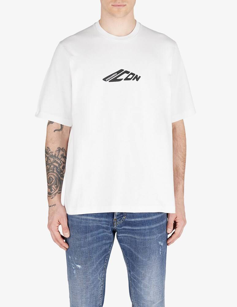 Dsquared2 Maglietta icon logo piccolo