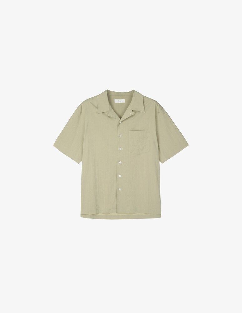 Dunst Camicia Maniche Corte Out-pocket Open Collar