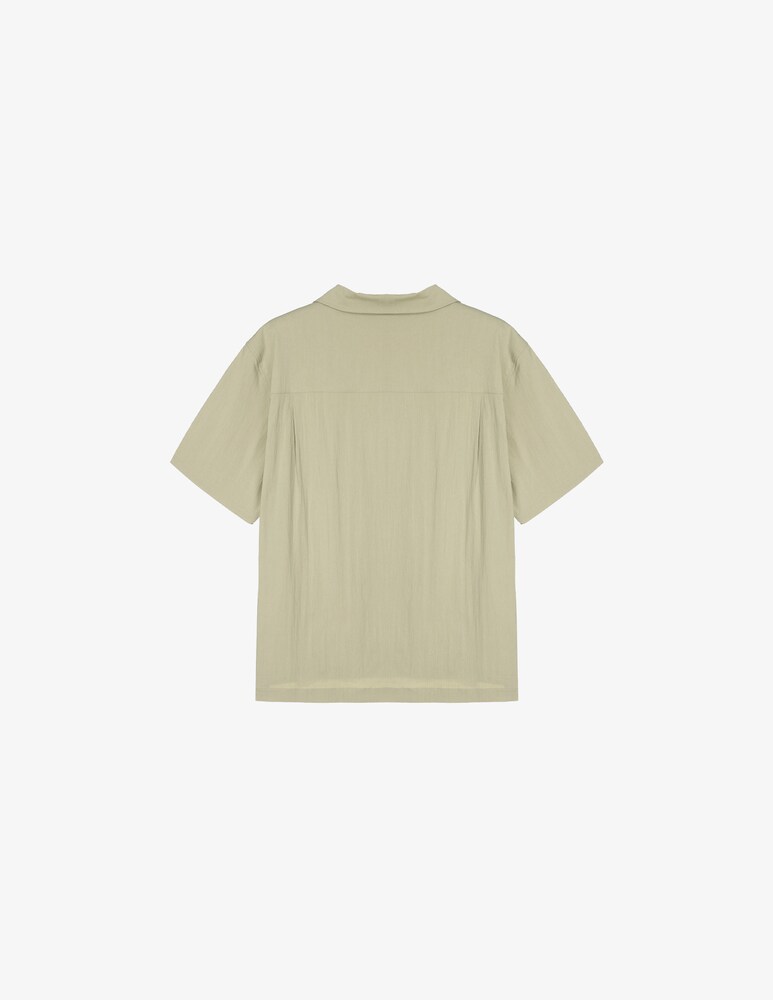 Dunst Camicia Maniche Corte Out-pocket Open Collar