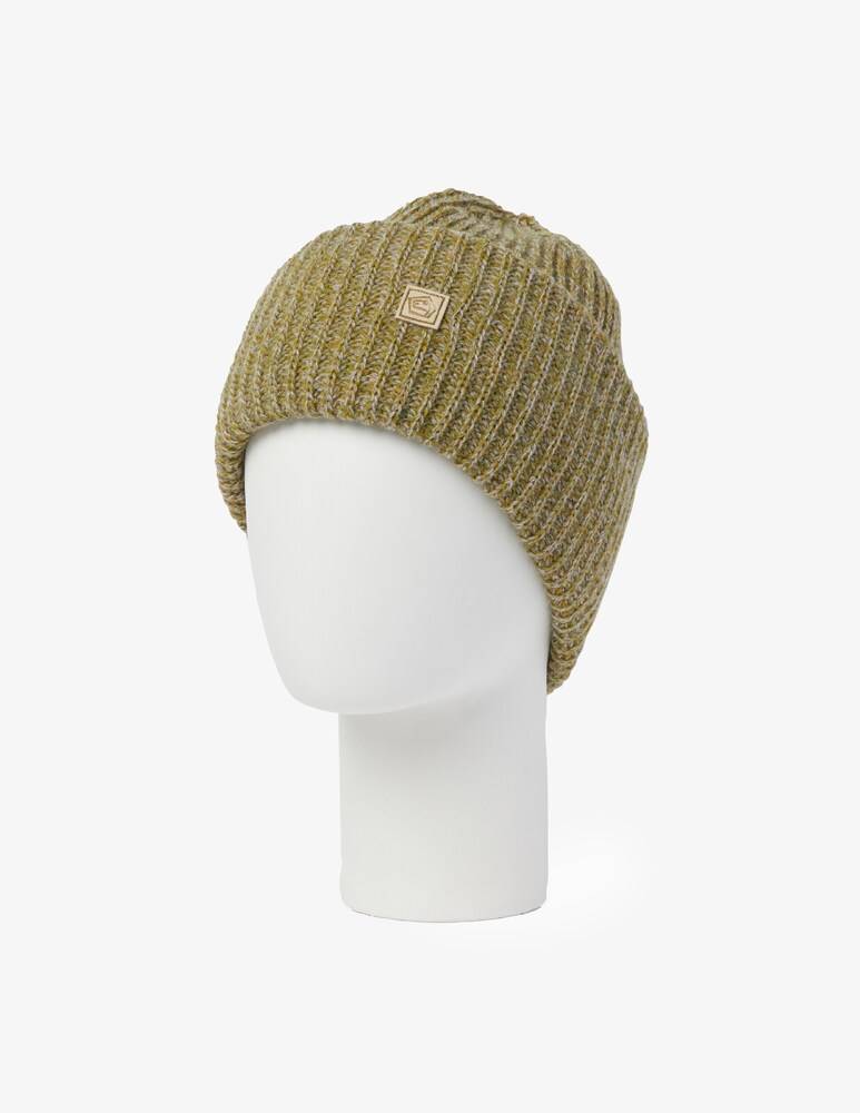 E9 Cappello beanie logo patch