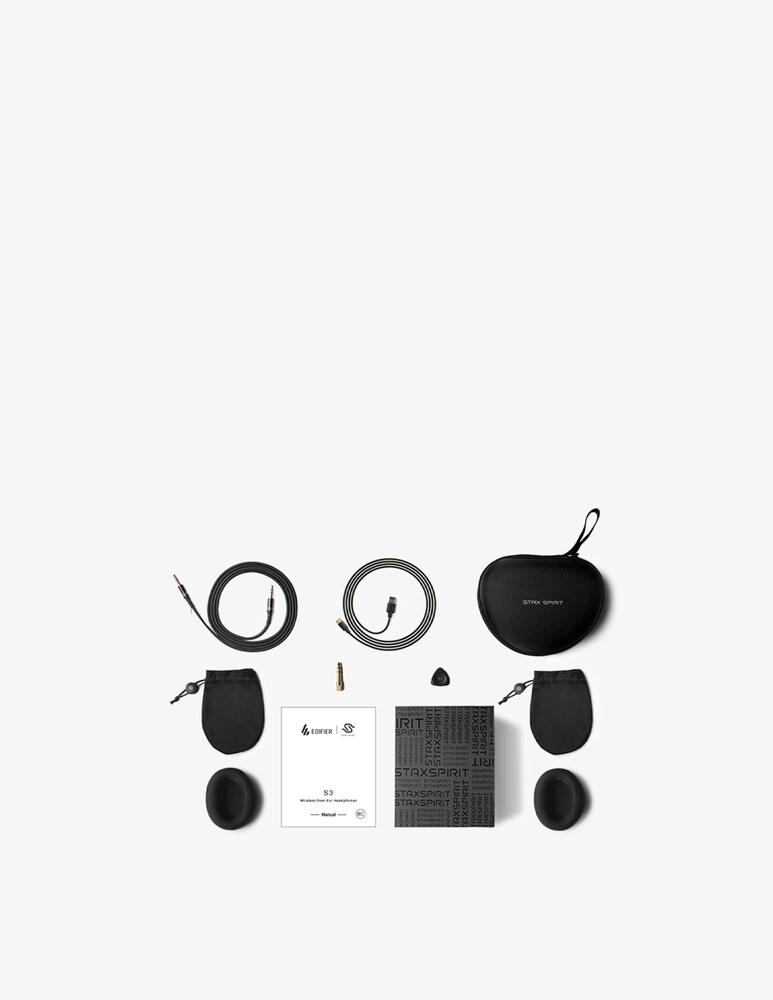 Edifier Stax Spirit S3 Cuffia Wireless Magneto-Planare - Nero