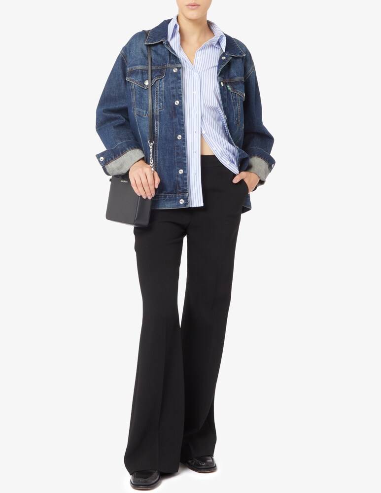 Elizabeth Ascot Camicia Over Righe