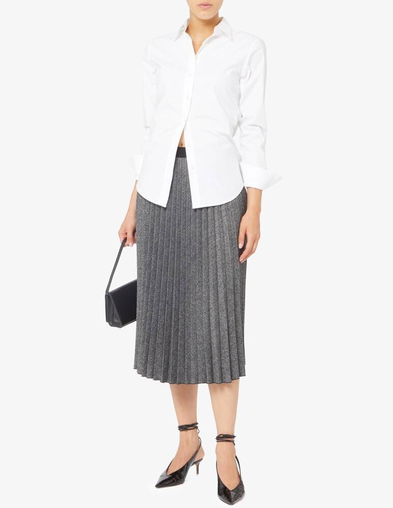 Elizabeth Ascot Gonna Midi Plissata