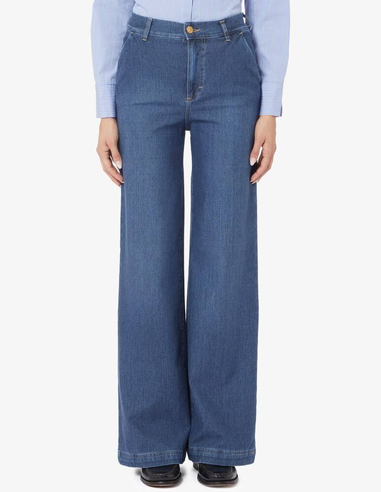 Elizabeth Ascot Jeans palazzo tasca america