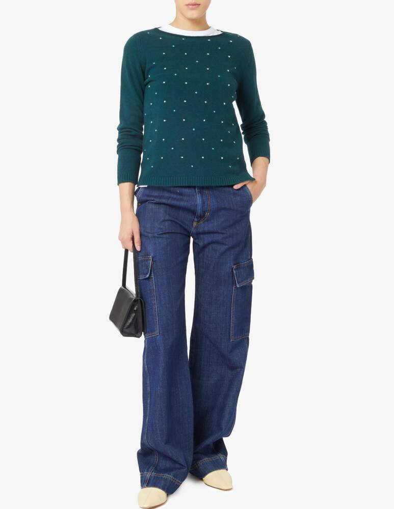 Elizabeth Ascot Maglione In Misto Lana