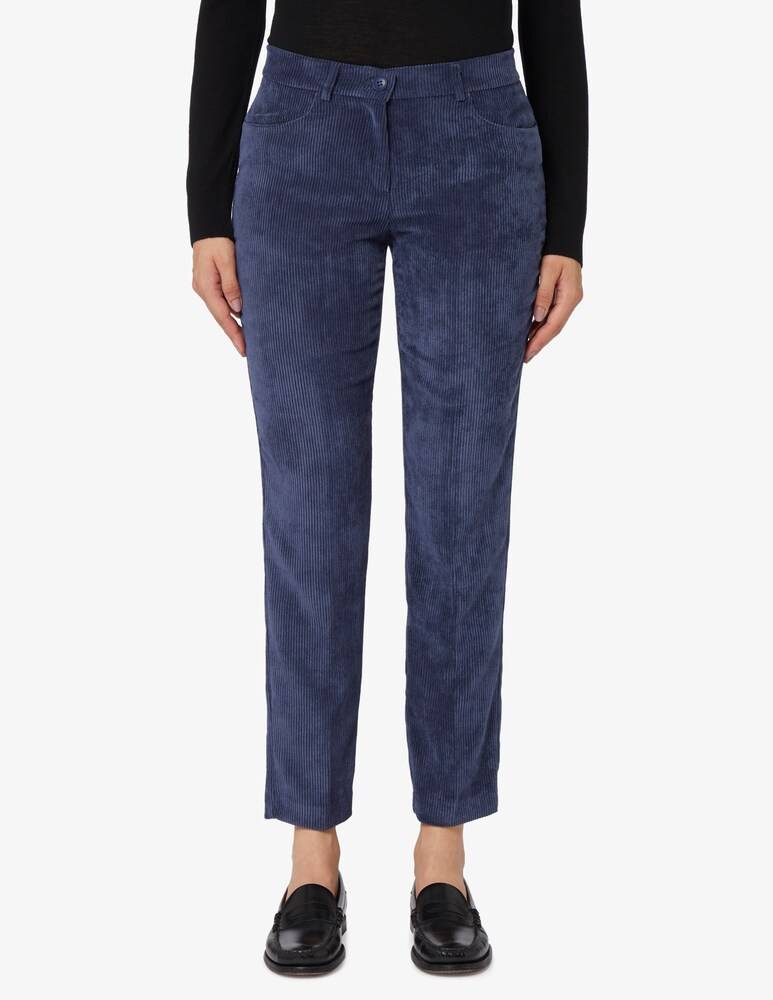 Elizabeth Ascot Pantalone in velluto