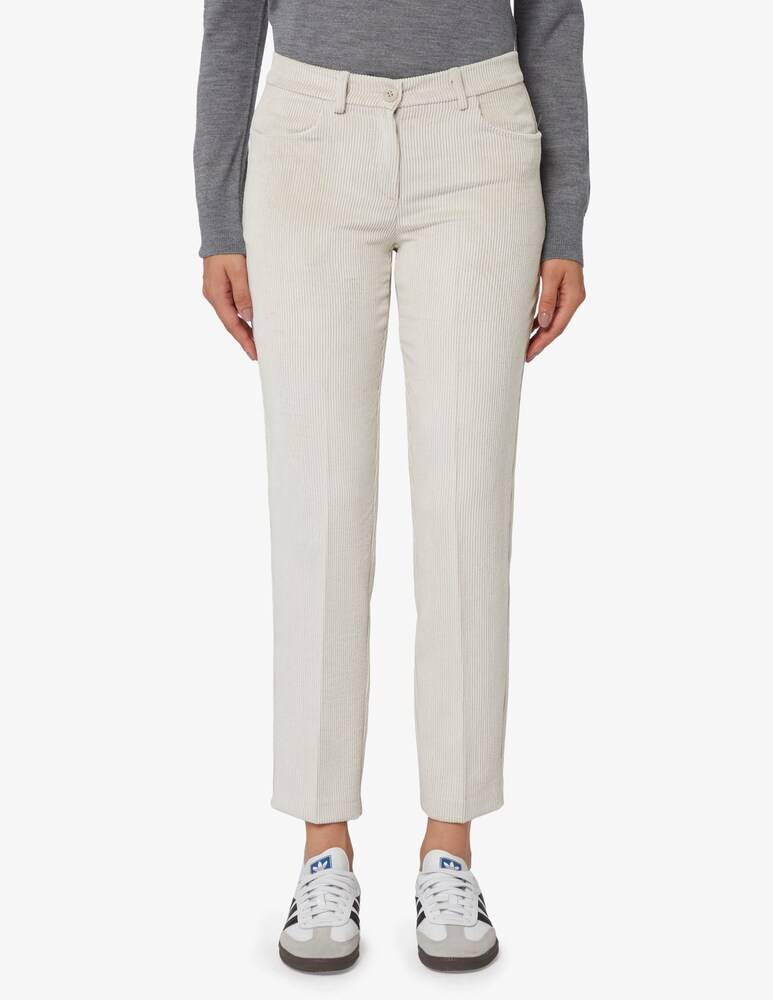 Elizabeth Ascot Pantalone in velluto
