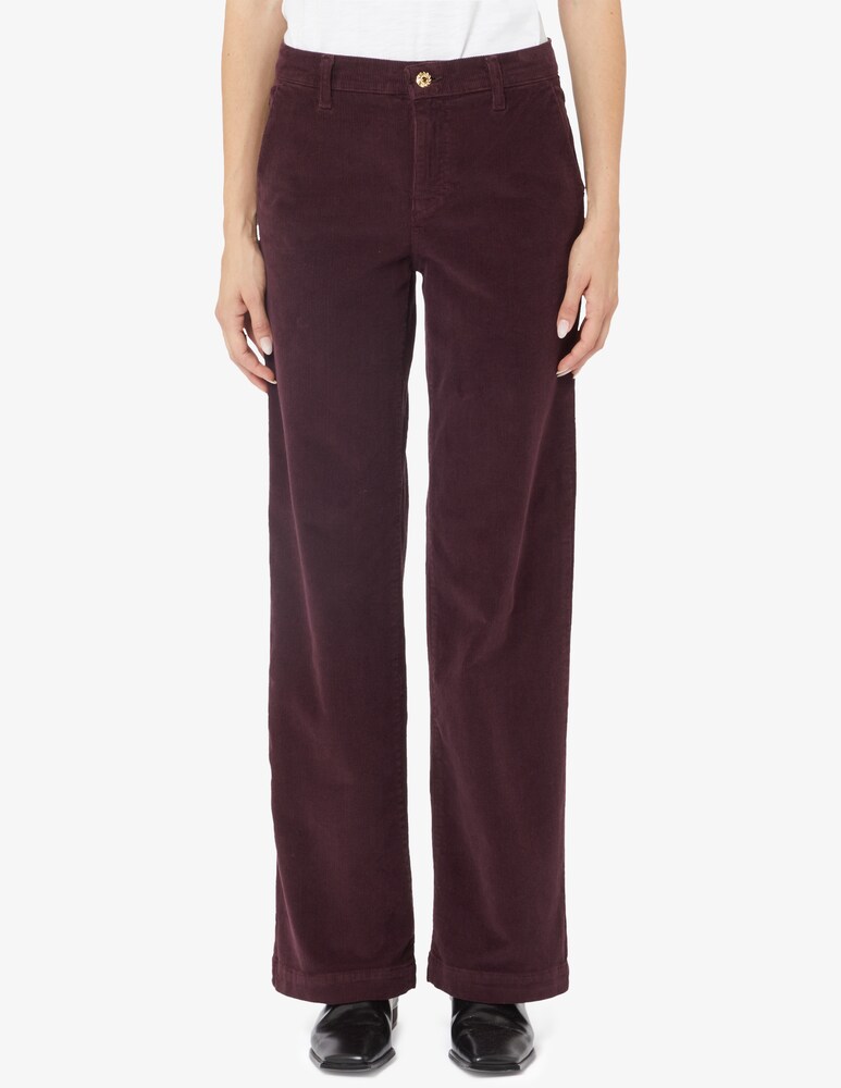 Elizabeth Ascot Pantaloni a gamba larga america velluto