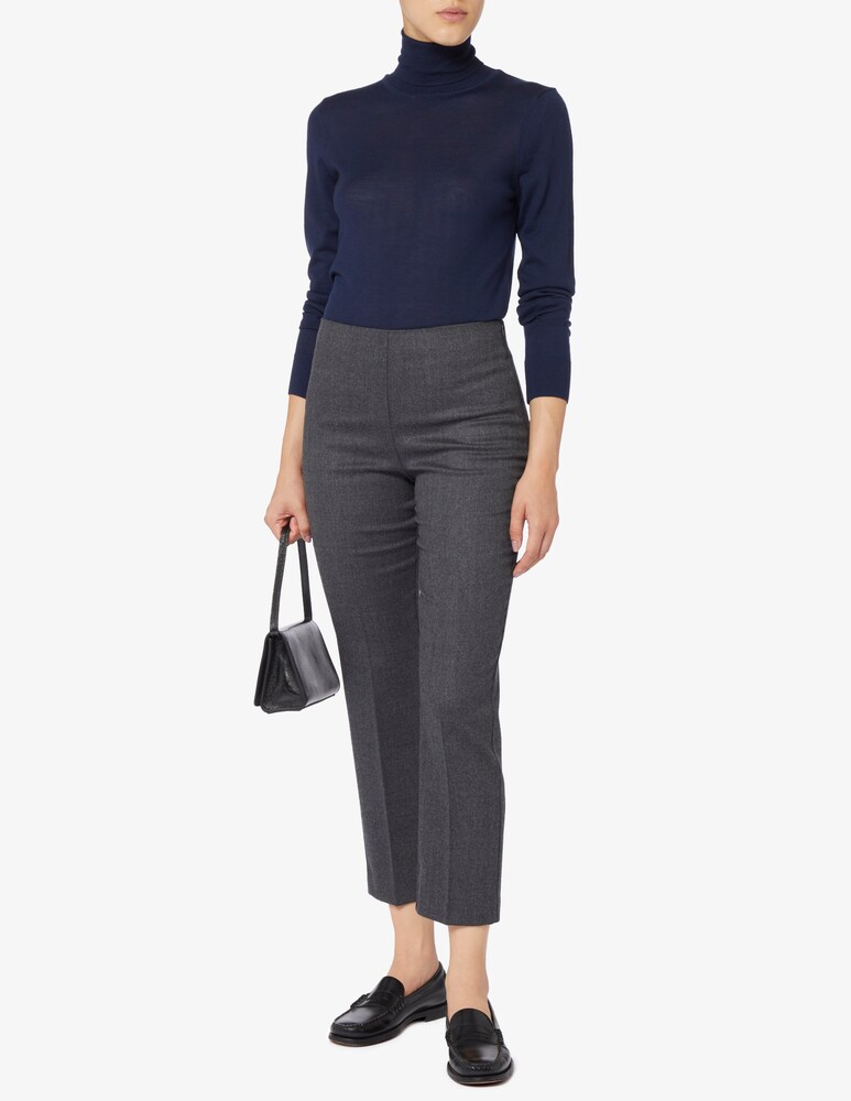 Elizabeth Ascot Pantaloni A Sigaretta Flanel