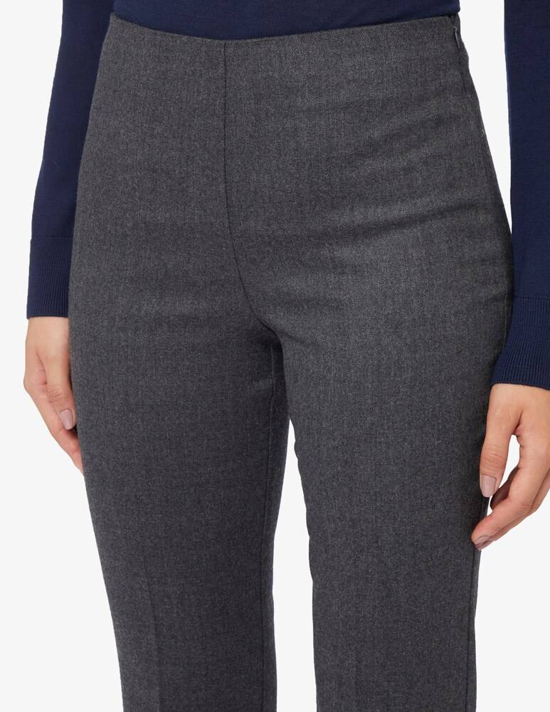 Elizabeth Ascot Pantaloni A Sigaretta Flanel