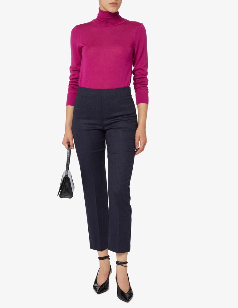 Elizabeth Ascot Pantaloni A Sigaretta Flanel