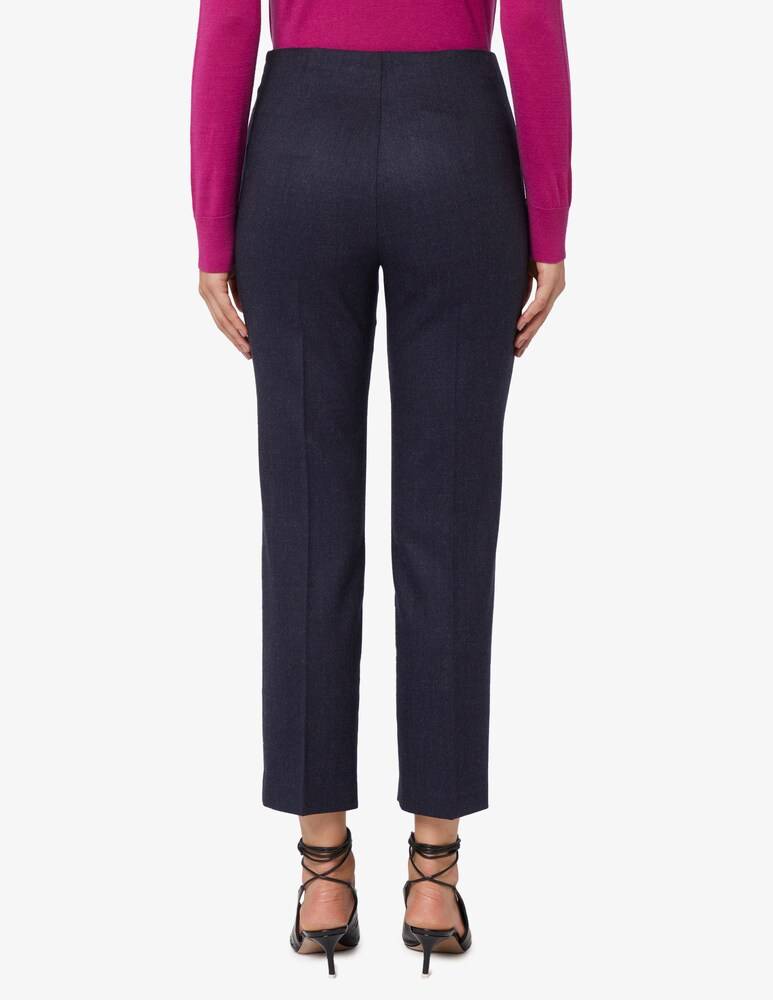 Elizabeth Ascot Pantaloni A Sigaretta Flanel