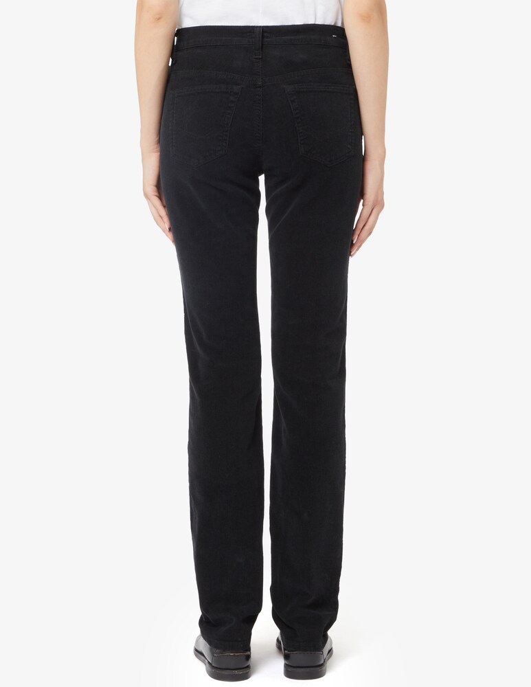 Elizabeth Ascot Pantaloni Slim Fit 5 Tasche Velluto