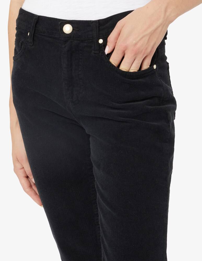 Elizabeth Ascot Pantaloni Slim Fit 5 Tasche Velluto