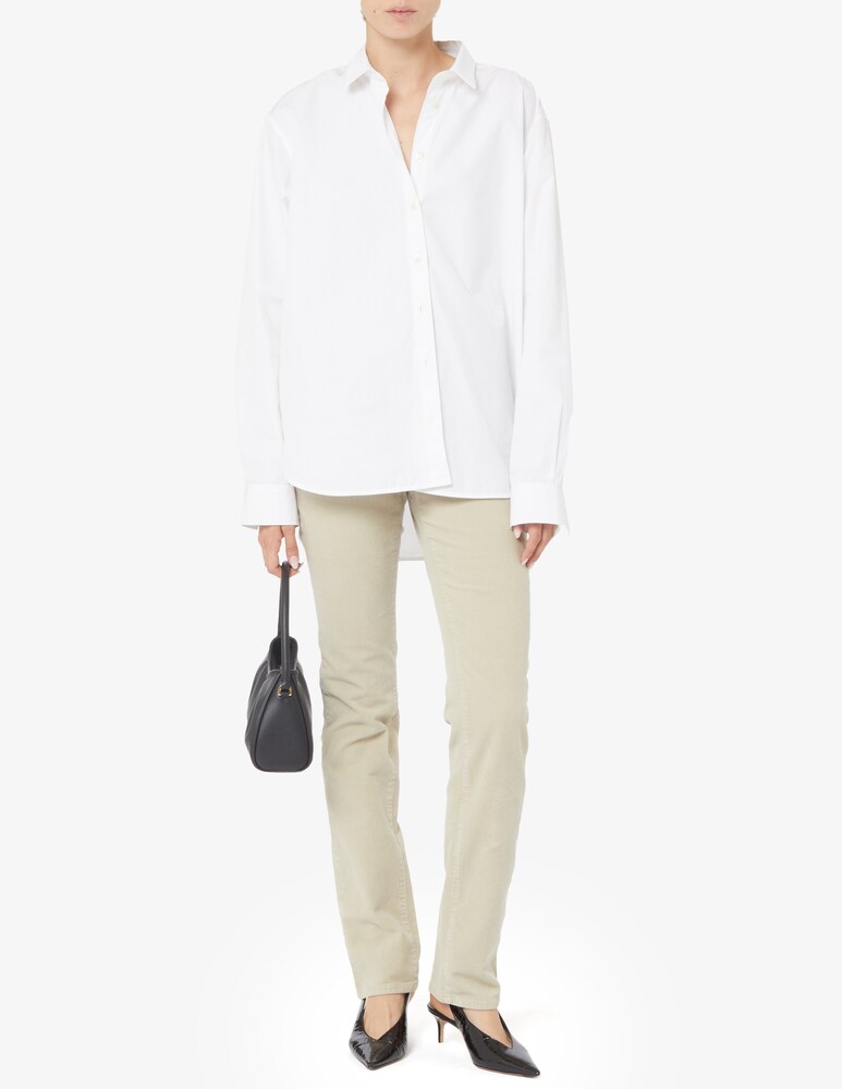 Elizabeth Ascot Pantaloni Slim Fit 5 Tasche Velluto