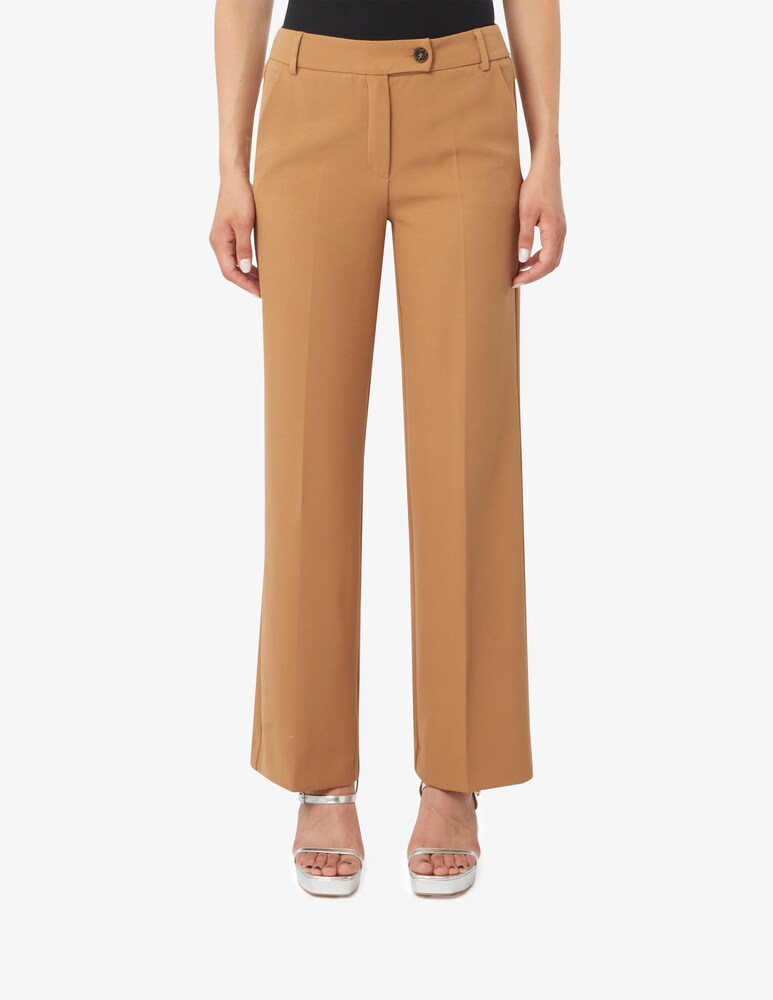 EMME Marella Efebo pantaloni cropped diagonale