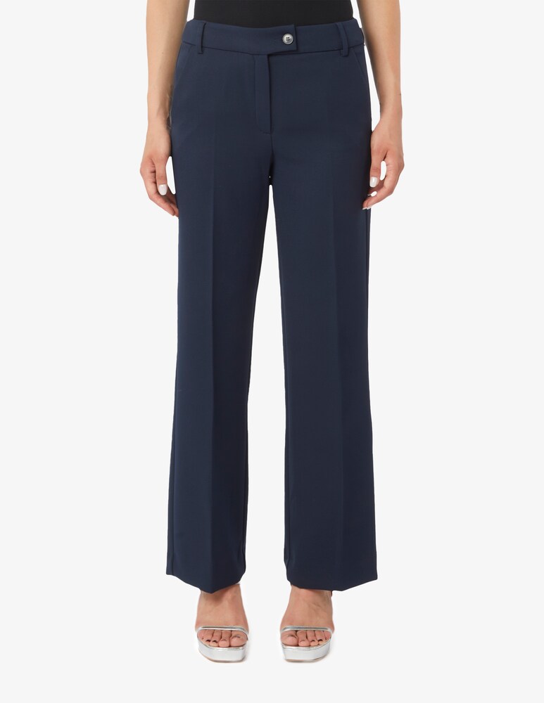 EMME Marella Efebo pantaloni cropped diagonale