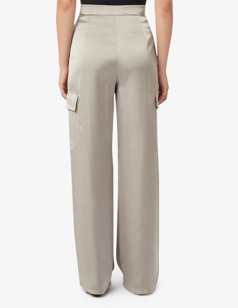 EMME Marella Emma Pantaloni Cargo In Raso