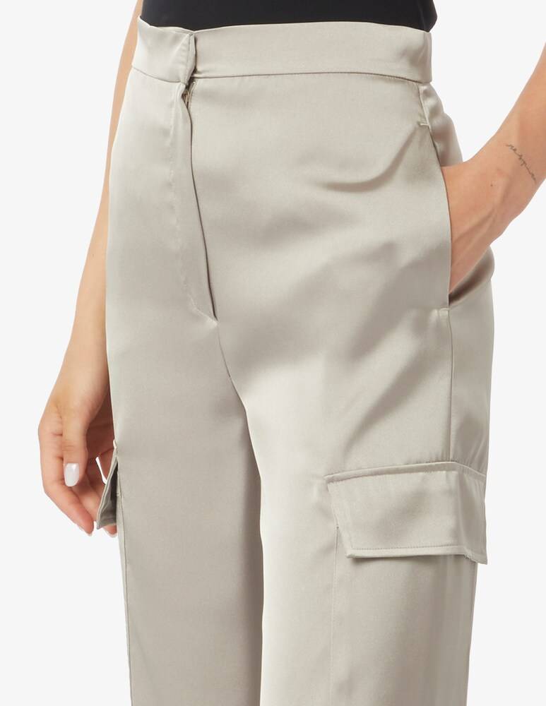 EMME Marella Emma Pantaloni Cargo In Raso