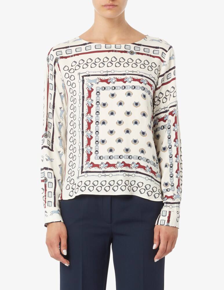 EMME Marella Eneide blusa in viscosa