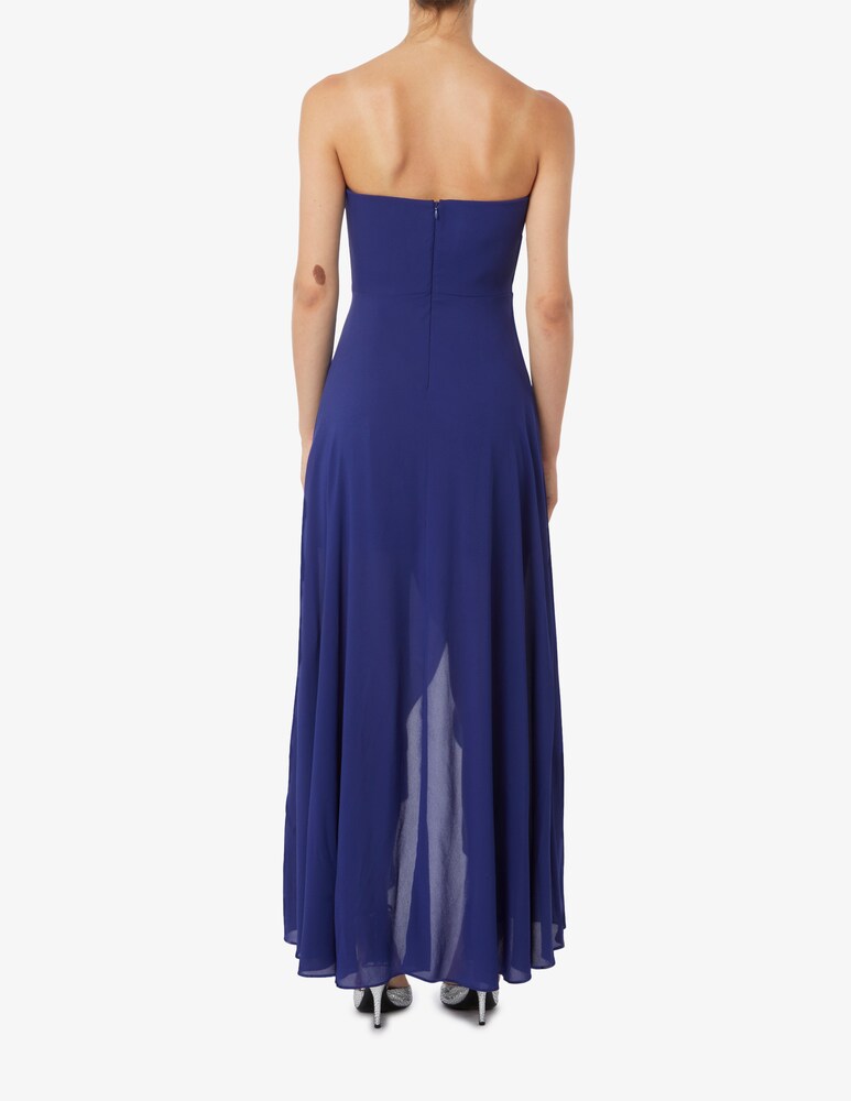 EMME Marella Festa Bustier Lungo In Georgette