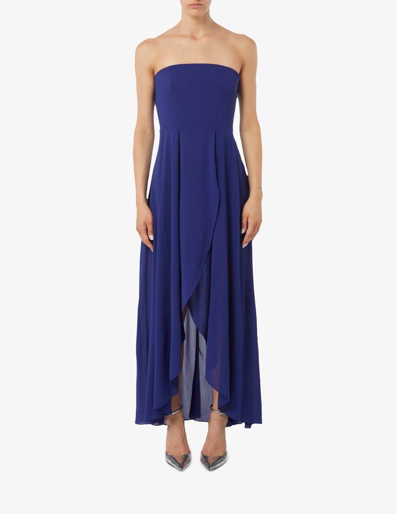 EMME Marella Festa bustier lungo in georgette