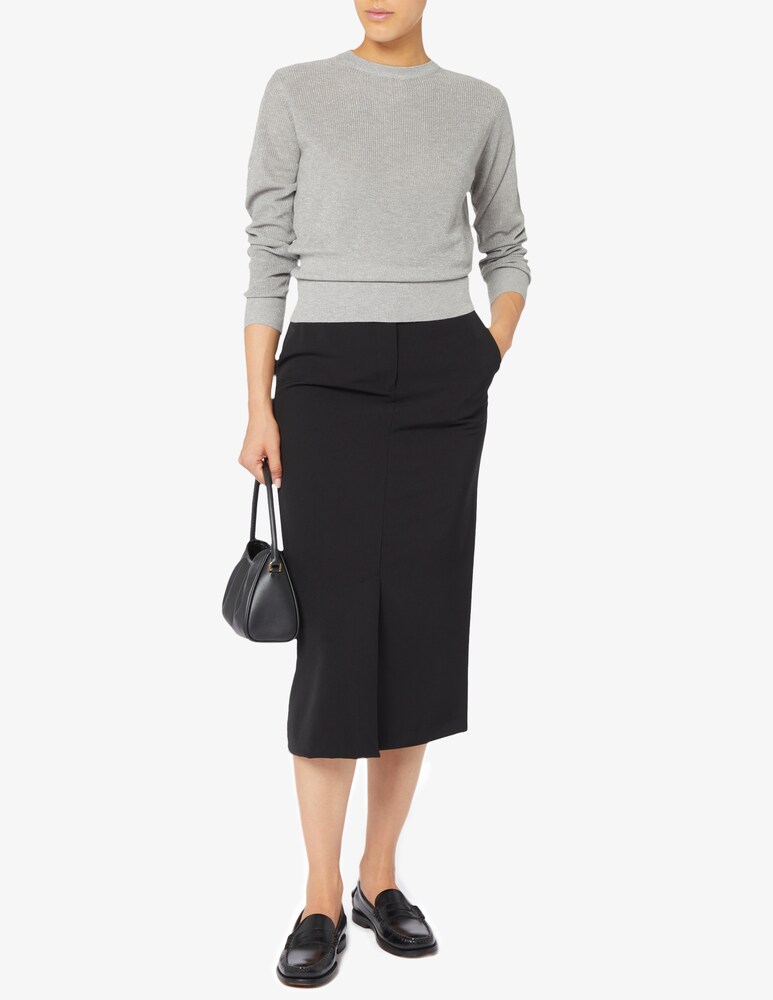 EMME Marella Kiku Manica Lunga Fitted Lurex