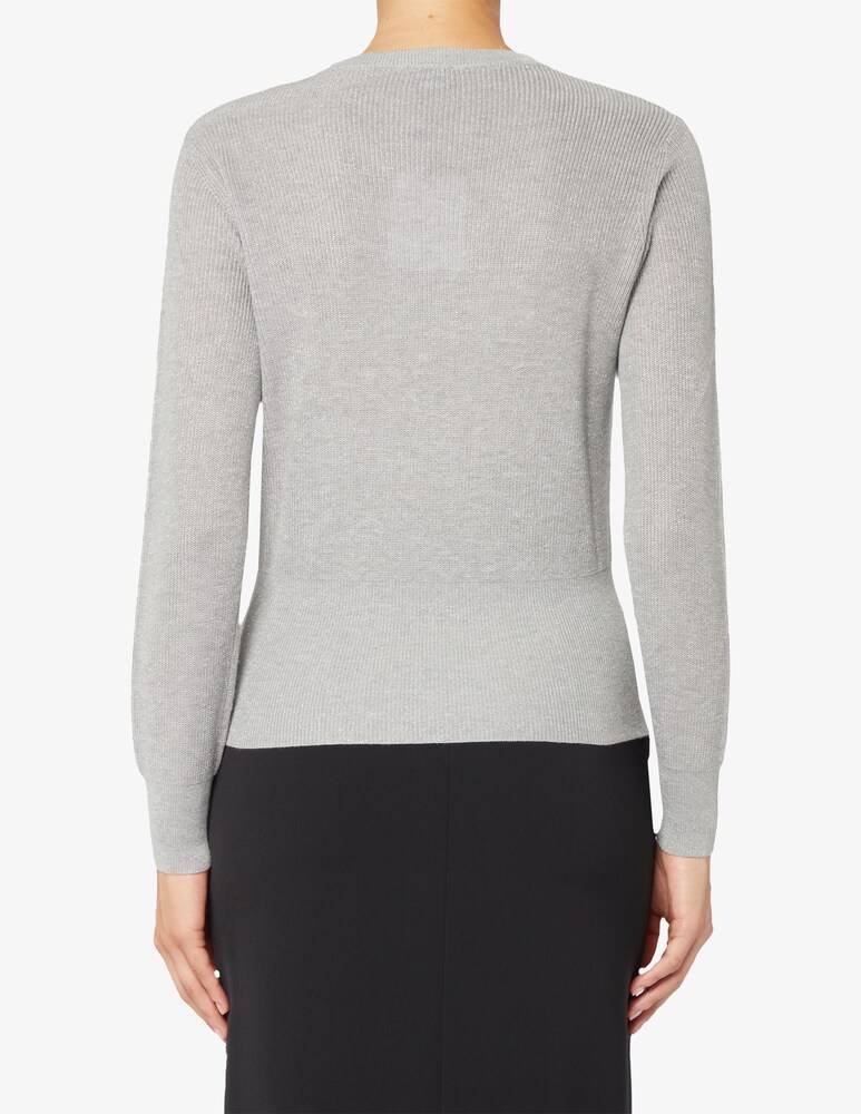 EMME Marella Kiku Manica Lunga Fitted Lurex