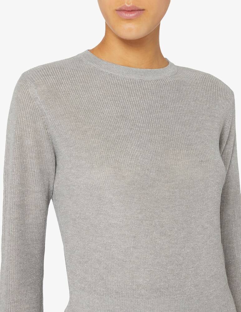 EMME Marella Kiku Manica Lunga Fitted Lurex