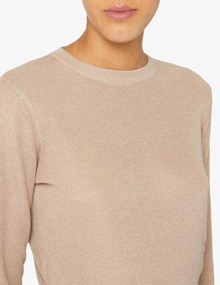 EMME Marella Kiku Manica Lunga Fitted Lurex