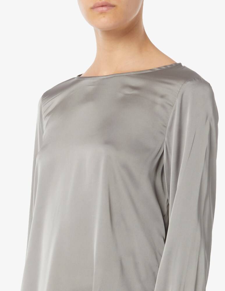 EMME Marella Madera Blusa Raso