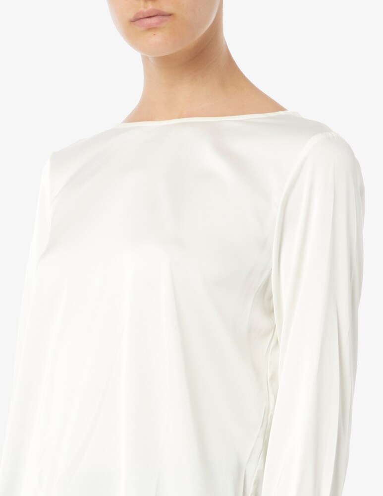 EMME Marella Madera Blusa Raso