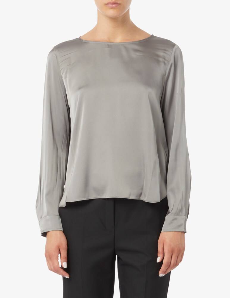 EMME Marella Madera blusa raso