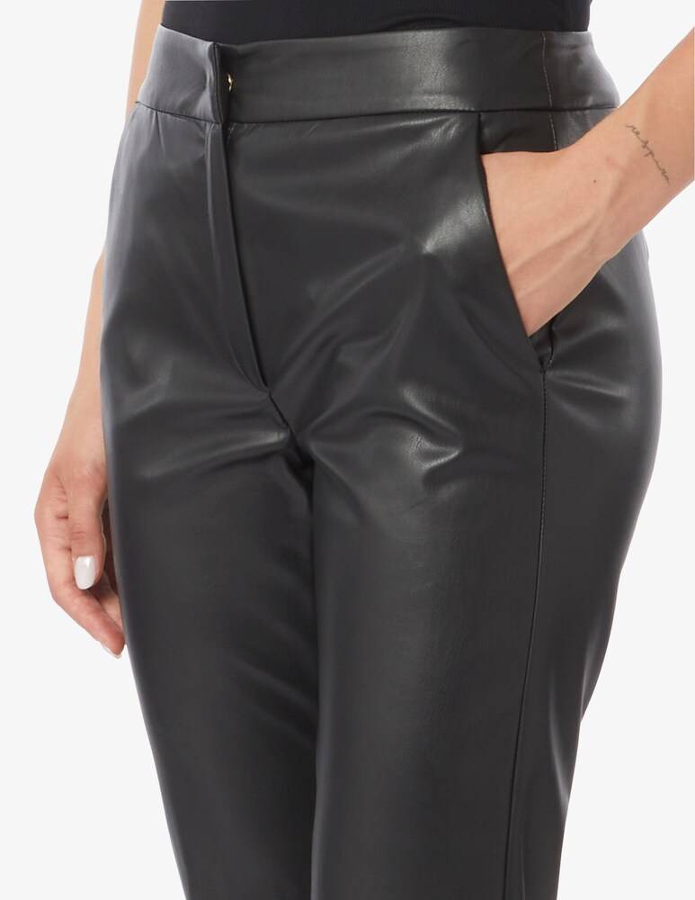 EMME Marella Nabab Pantaloni Trombetta Ecopelle