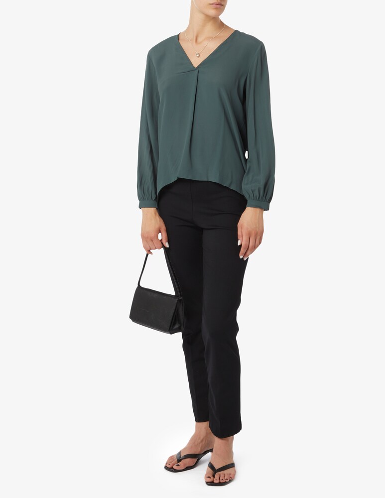 EMME Marella Pordoi Blusa V In Misto Seta