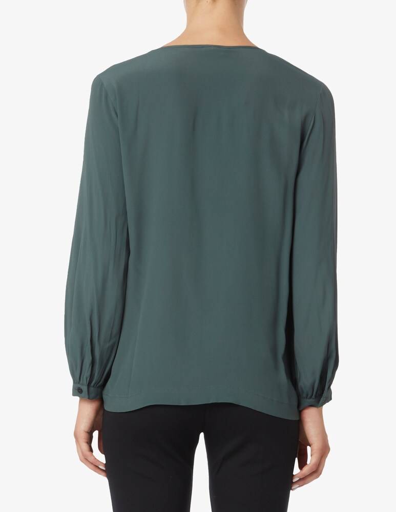 EMME Marella Pordoi Blusa V In Misto Seta