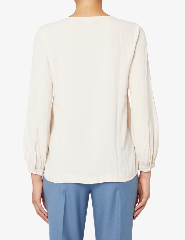 EMME Marella Pordoi Blusa V In Misto Seta