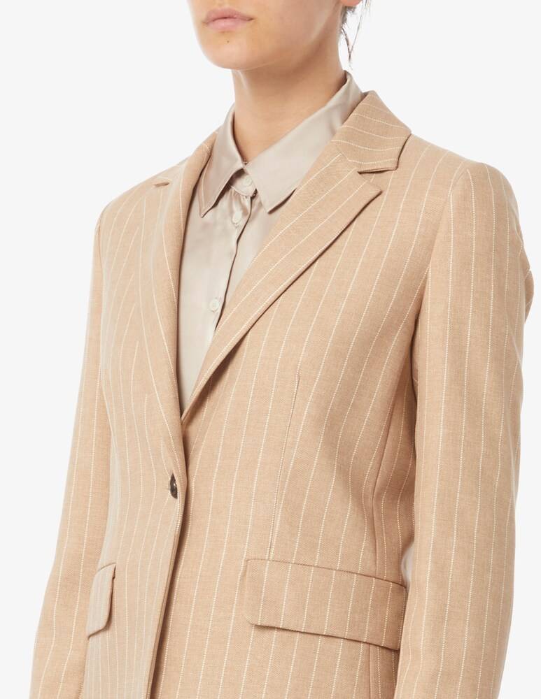 EMME Marella Prologo Blazer Monopetto Gessato