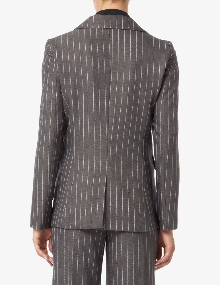 EMME Marella Prologo Blazer Monopetto Gessato