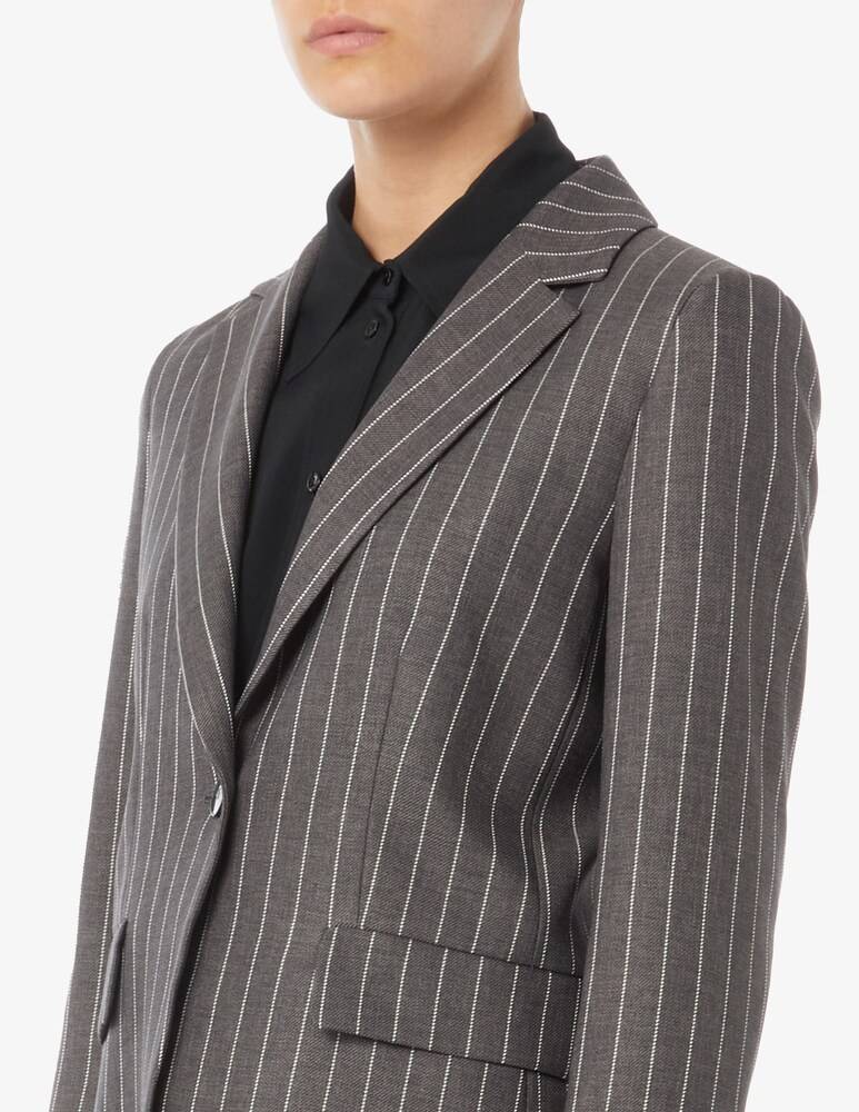 EMME Marella Prologo Blazer Monopetto Gessato