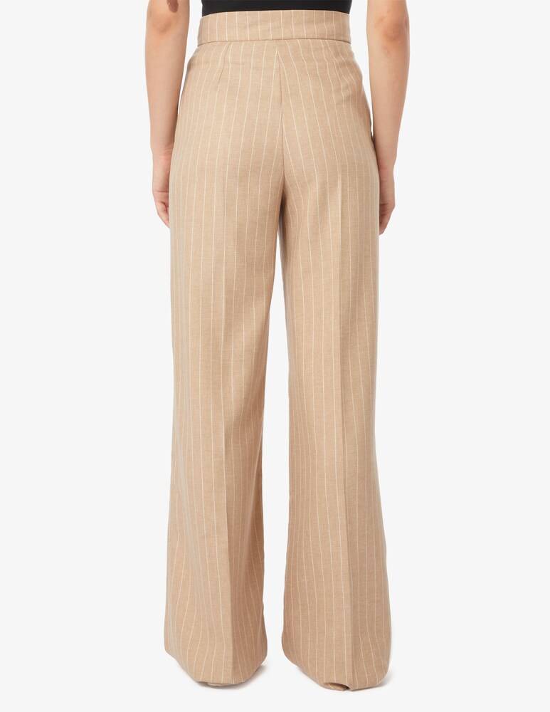 EMME Marella Prologo Pantaloni Palazzo Gessato