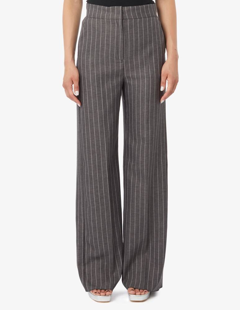 EMME Marella Prologo pantaloni palazzo gessato