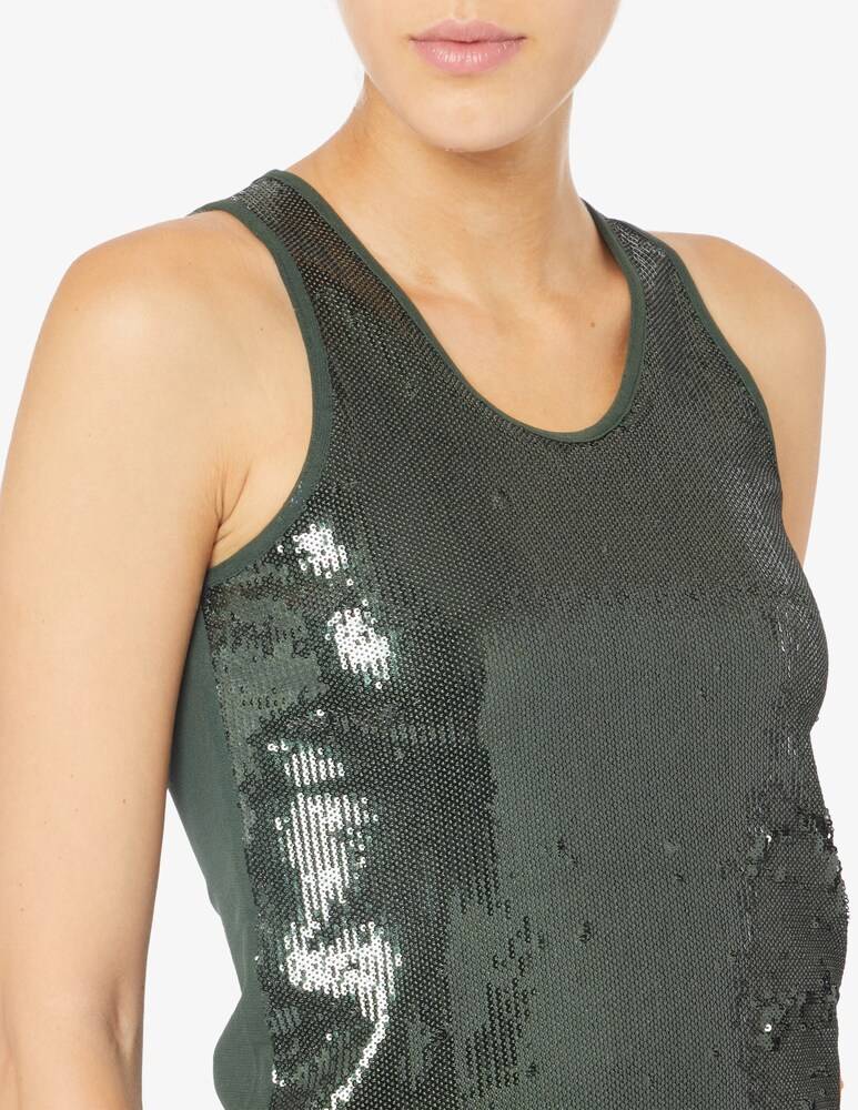 EMME Marella Veneto Top Con Paillettes