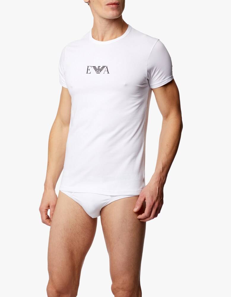 Emporio Armani 2 Pack - Maglietta Intima In Cotone