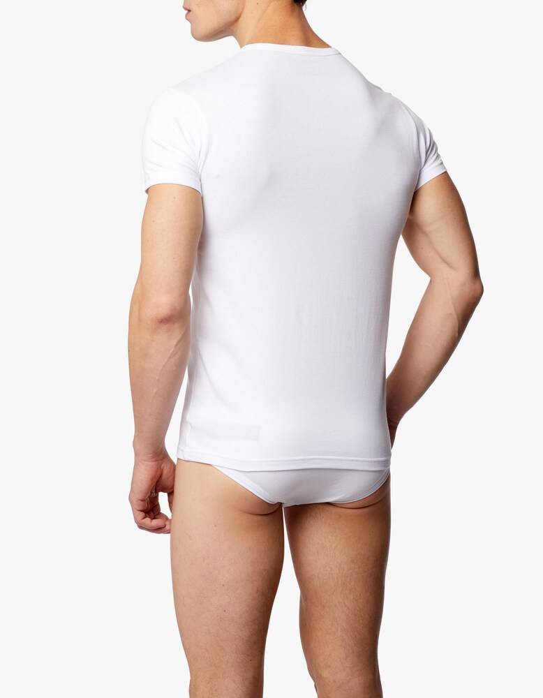 Emporio Armani 2 Pack - Maglietta Intima In Cotone