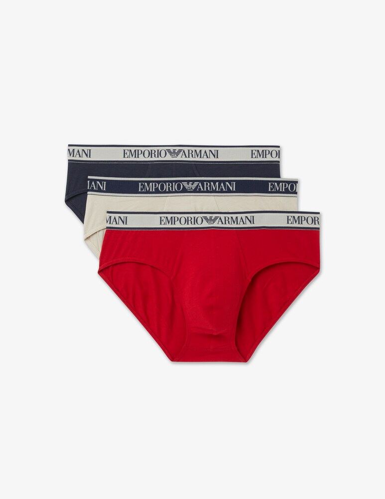 Emporio Armani 3-pack slip core logoband