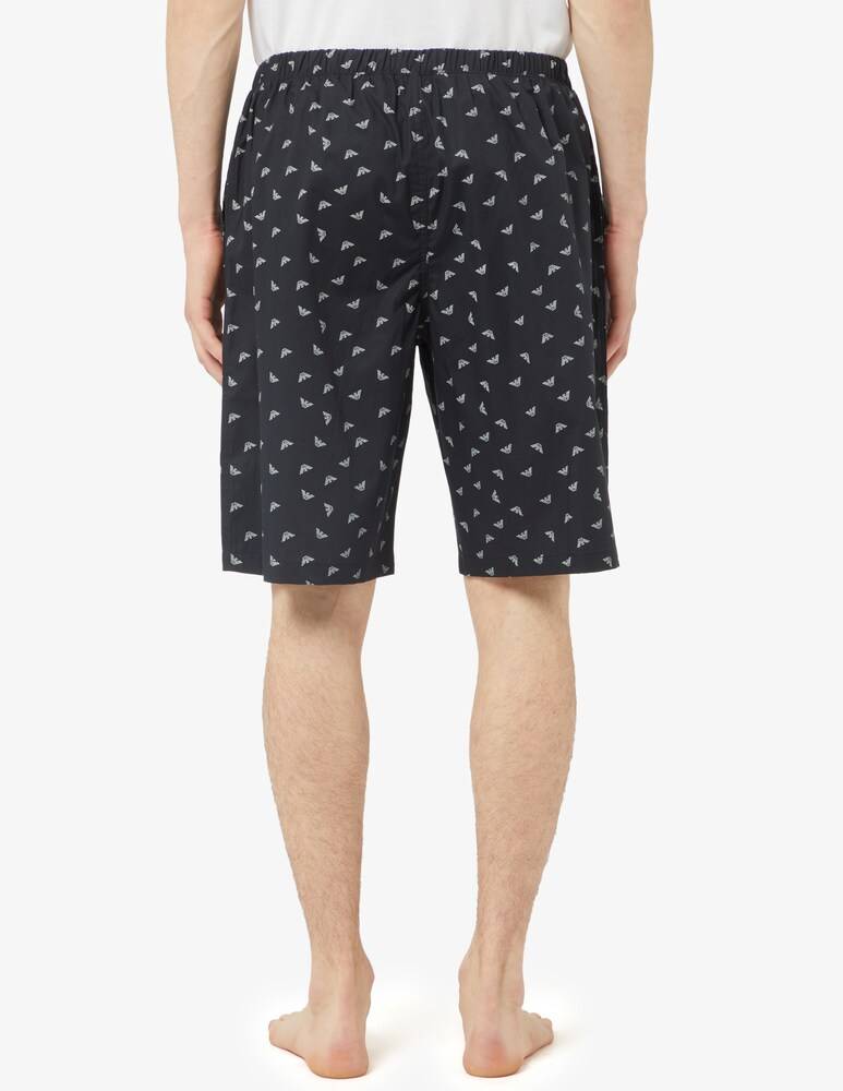 Emporio Armani Bermuda Yarn Dyed Woven
