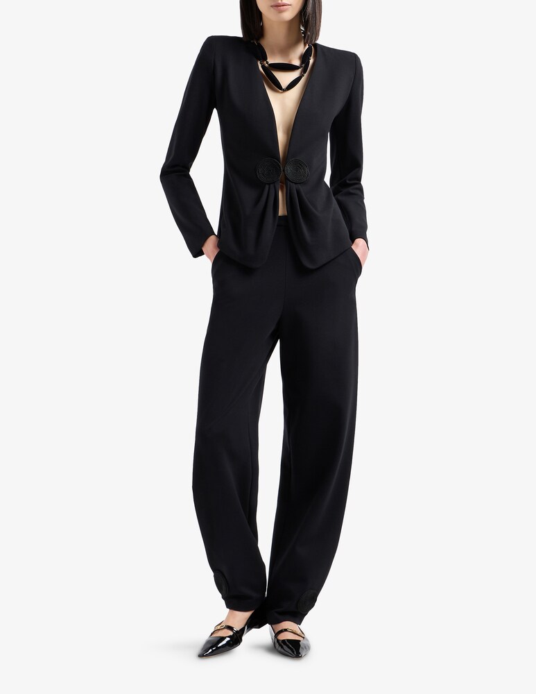 Emporio Armani Blazer Chiusura Gioiello